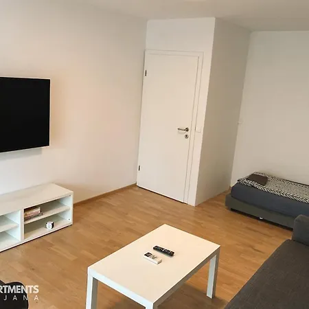 70 Square M With Balcony+parking+ac Apartment Ljubljana